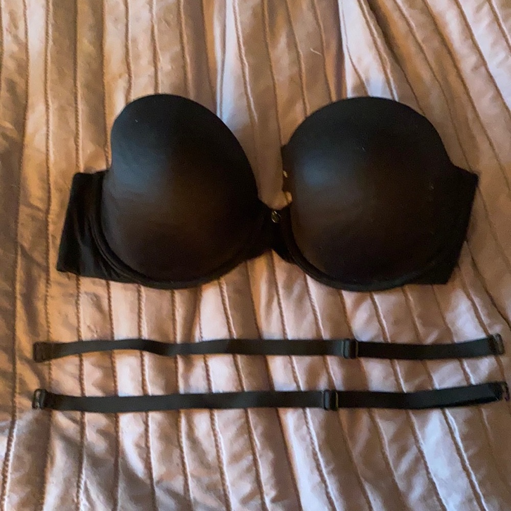Victoria Secret lined strapless 34DD